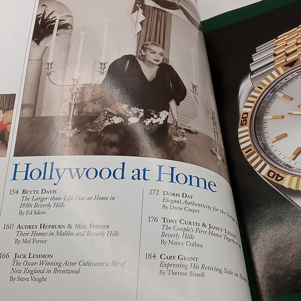 Architectural Digest HOLLYWOOD Issue March 2006 Magazine Hepburn Newman Mitchum - Picture 4 of 12